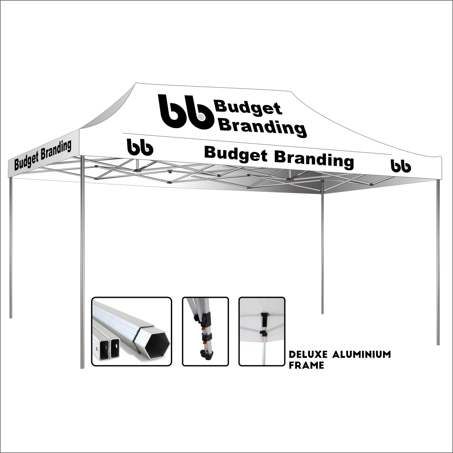 Branded Gazebo 4.5m x 3m