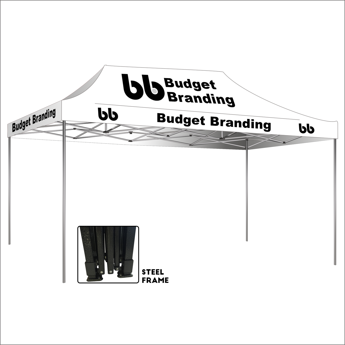 Branded Gazebo 4.5m x 3m