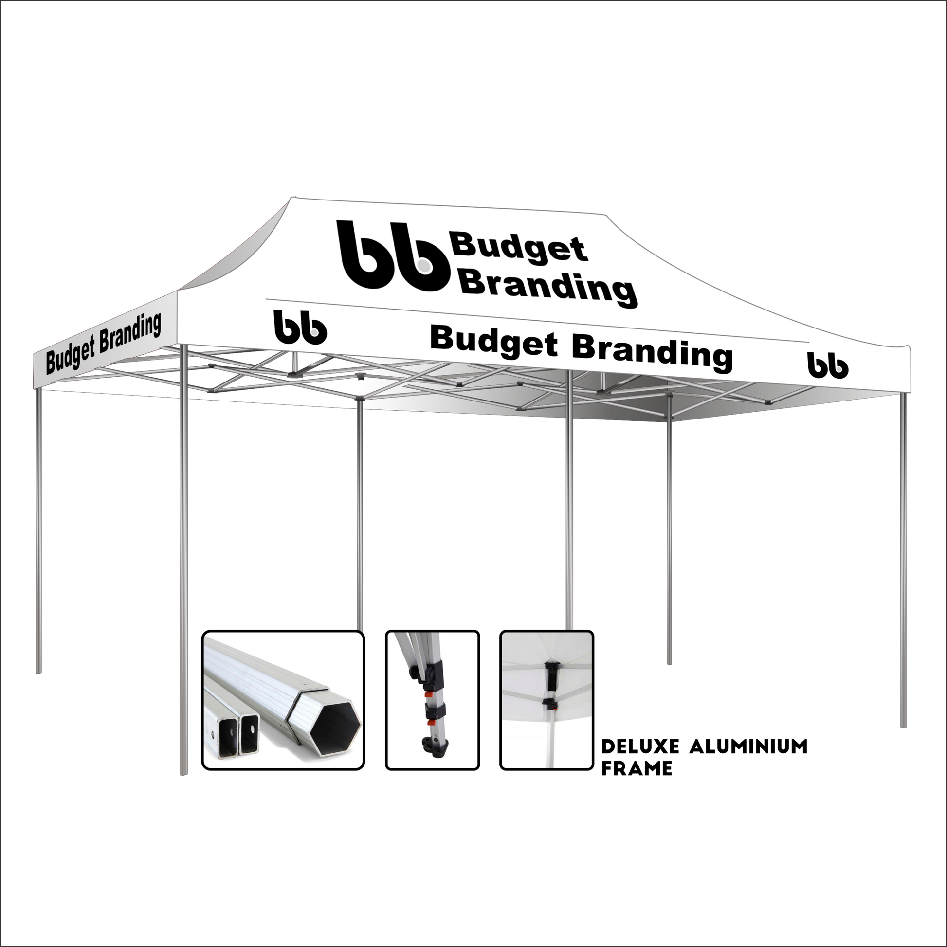 Branded Gazebo 6m x 3m