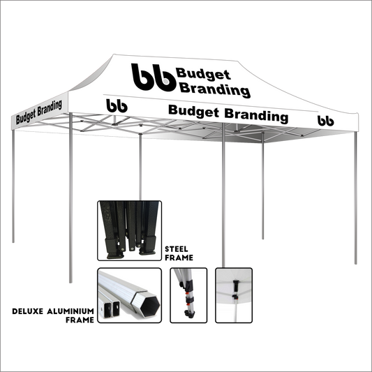 Branded Gazebo 6m x 3m