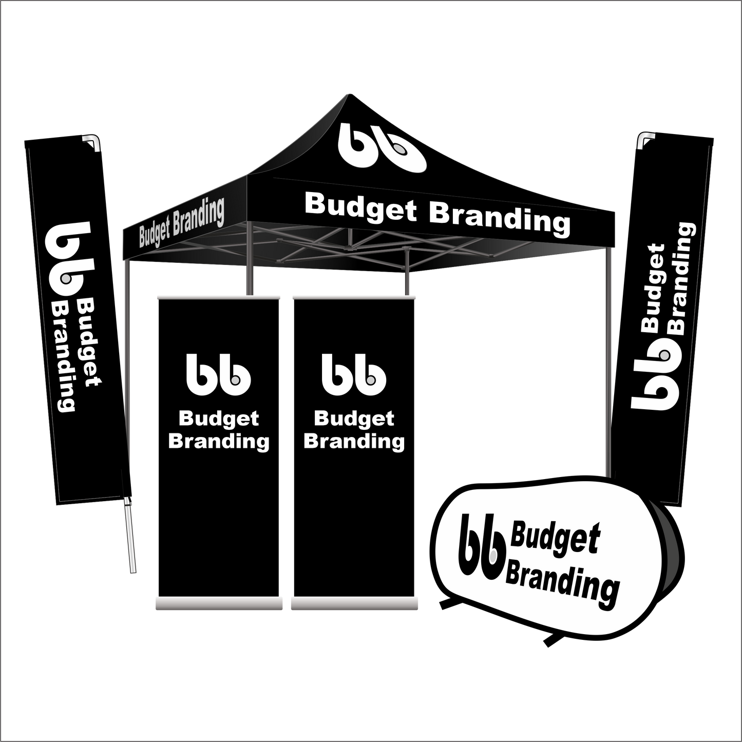 Branded Gazebo Combo (Showroom)