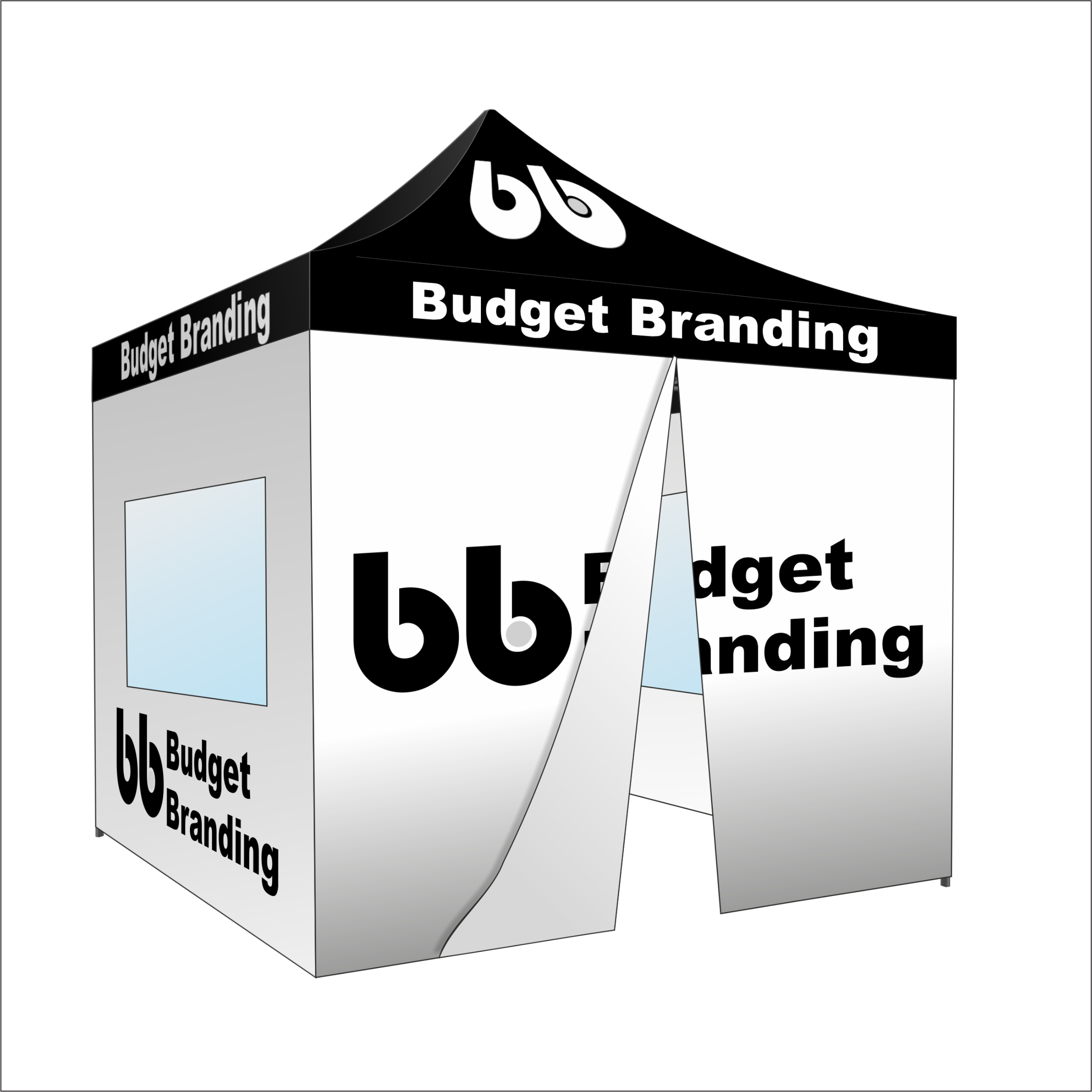 Budget Branding Custom Branded Gazebo Medical Tent - Main Image